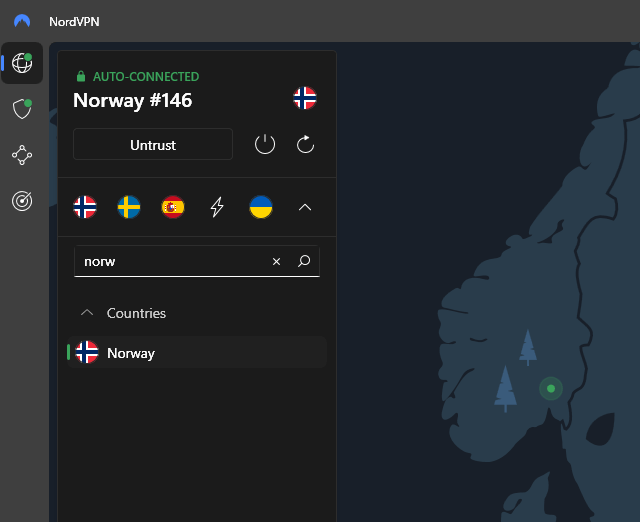 Norsk TV utomlands med VPN server